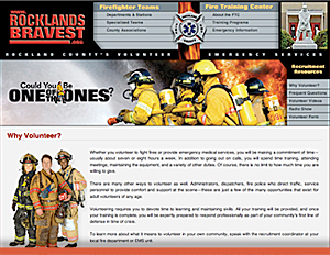 Rockland County Volunteer Firefighters - Informational Web Site